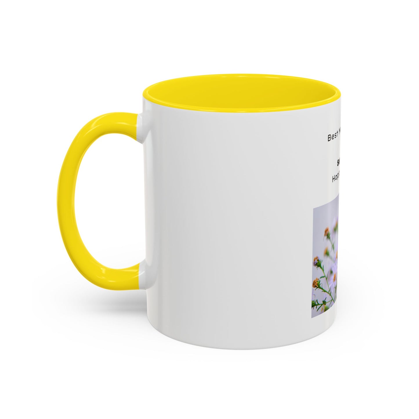 September Mom Floral Coffee Mug — "Best Mom are born in September" Mother's Day Gift (11/15oz)