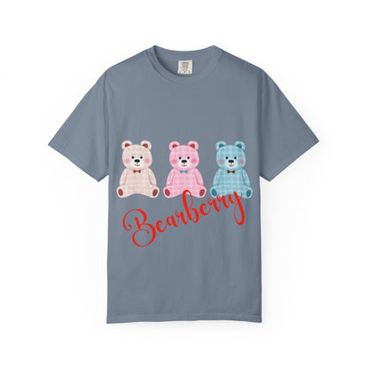 Bearberry Teddy Trio T-Shirt — Cute Pastel Bears Graphic Tee