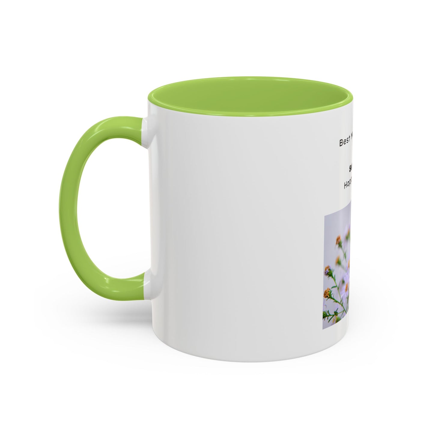September Mom Floral Coffee Mug — "Best Mom are born in September" Mother's Day Gift (11/15oz)