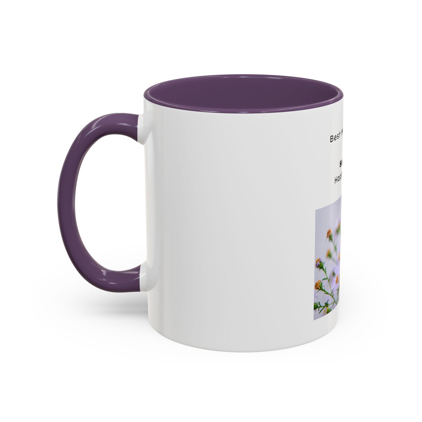 September Mom Floral Coffee Mug — "Best Mom are born in September" Mother's Day Gift (11/15oz)