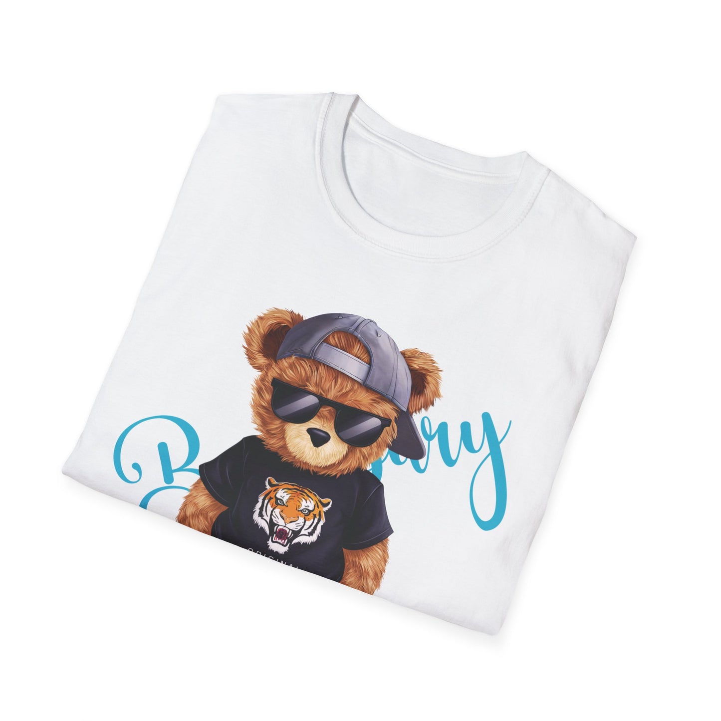 Soft Style T-Shirt for Women &  Men-Casual Bear T-Shirts: Effortlessly Cool and Comfortable