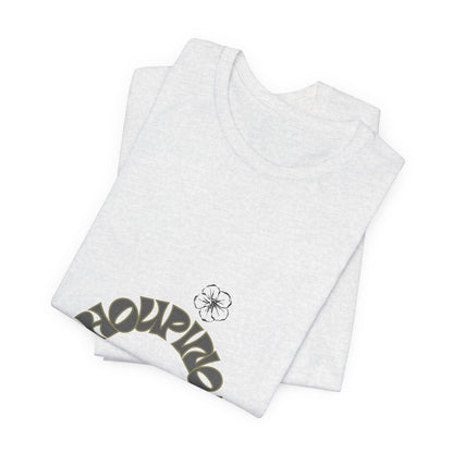 Croquignon Graphic Tee — Retro Arch Logo Short Sleeve T-Shirt