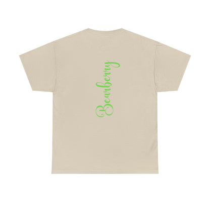 Teddy Bear Graphic Tee — Cozy Bear Illustration with 'Bearberry' Script