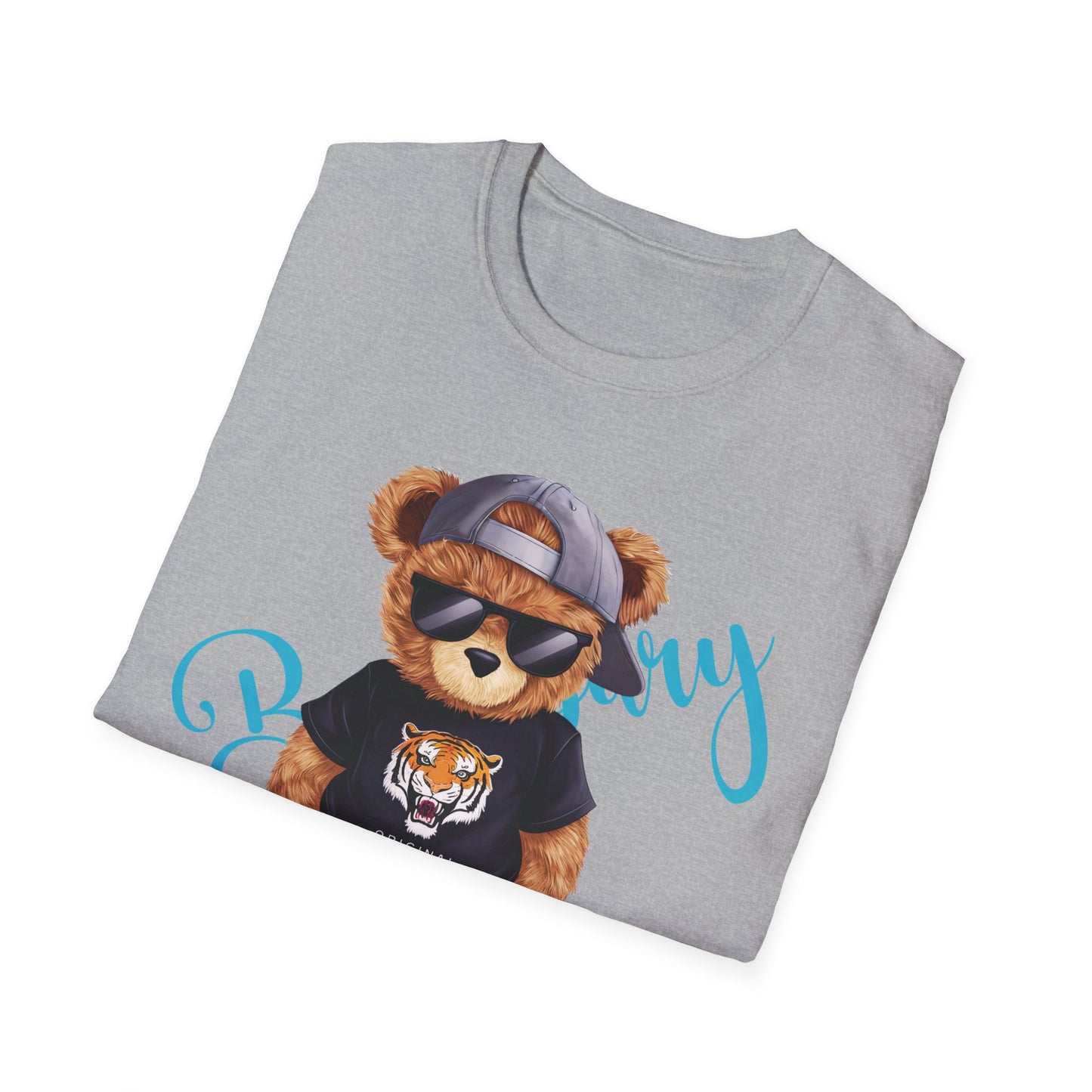 Soft Style T-Shirt for Women &  Men-Casual Bear T-Shirts: Effortlessly Cool and Comfortable