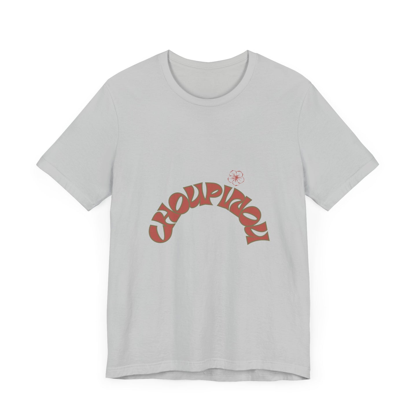 Jersey Short Sleeve Tee for women -Chopinou Premium Logo Tee – Luxury Comfort Meets Bold Design"