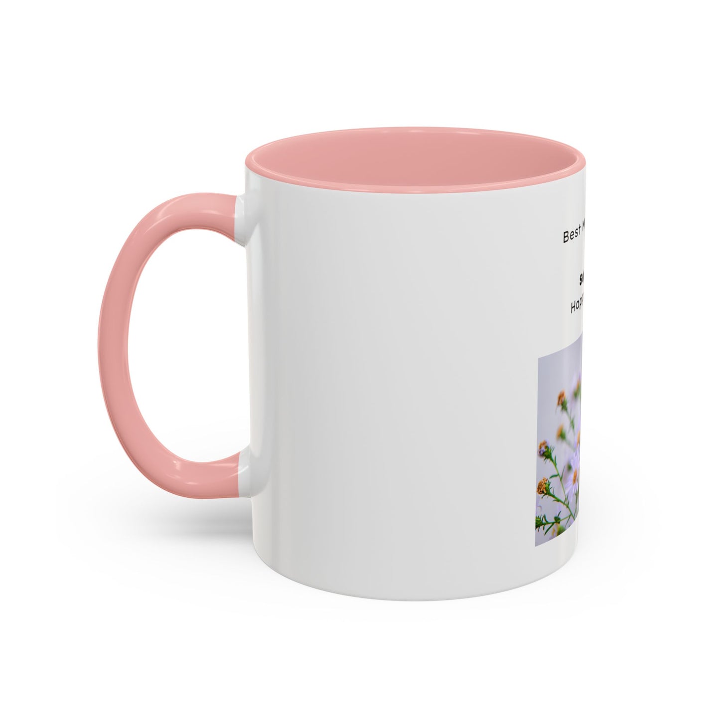 September Mom Floral Coffee Mug — "Best Mom are born in September" Mother's Day Gift (11/15oz)