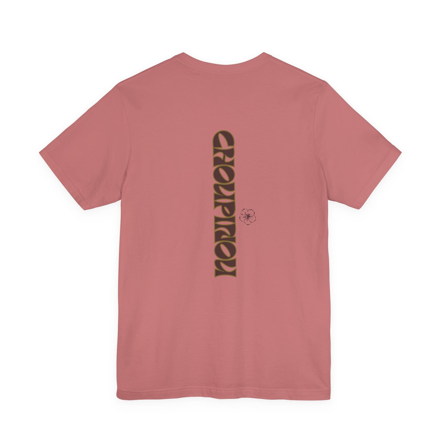 Choupinou Retro Arch Tee — Mushroom Graphic T-Shirt