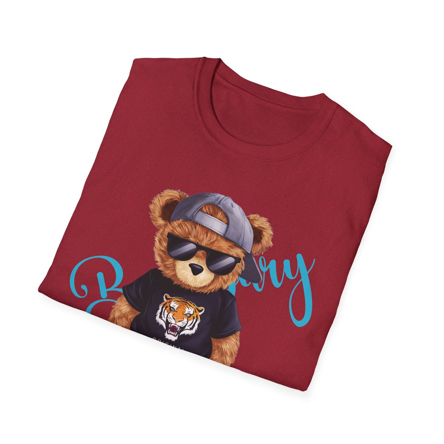 Soft Style T-Shirt for Women &  Men-Casual Bear T-Shirts: Effortlessly Cool and Comfortable