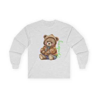 Cute Teddy Bear Long Sleeve Tee