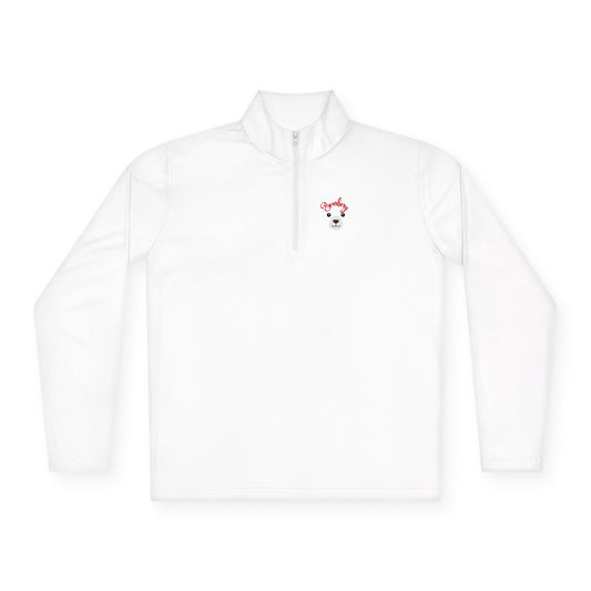 Quarter-Zip Pullover for men & women is a lightweight and highly versatile choice for track or casual outings.