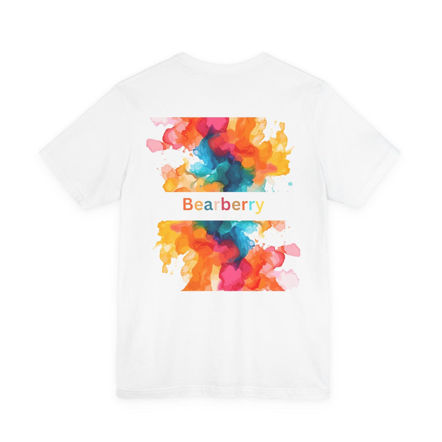 Bearberry Colorful Teddy Tee — Cute Graphic T‑Shirt