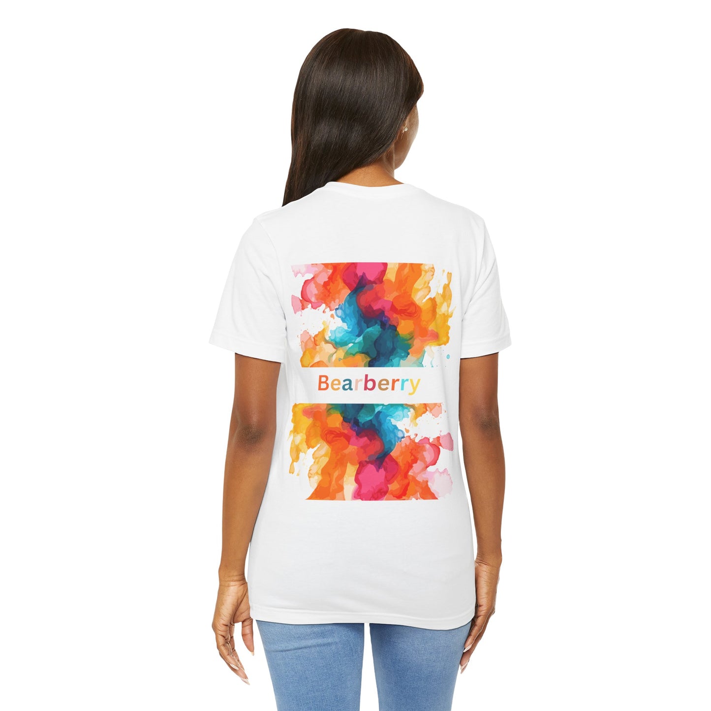 Bearberry Streetwear Tee — Colorful Skate Teddy Graphic T-Shirt