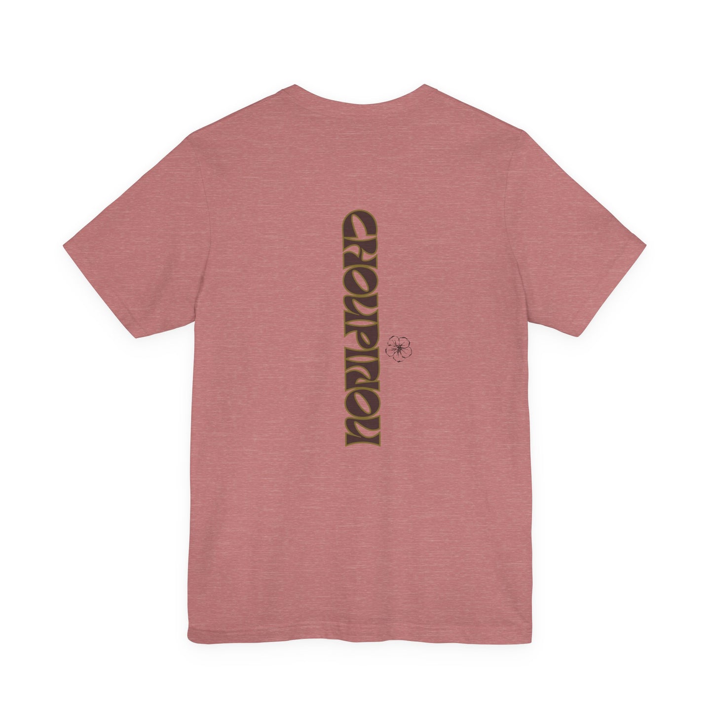 Croquignon Graphic Tee — Retro Arch Logo Short Sleeve T-Shirt
