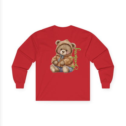 Cute Teddy Bear Long Sleeve Tee