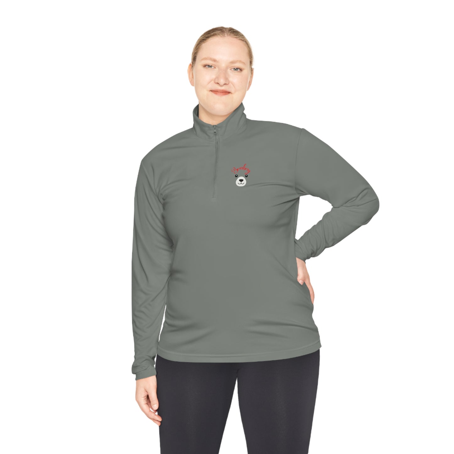 Quarter-Zip Pullover for men & women is a lightweight and highly versatile choice for track or casual outings.