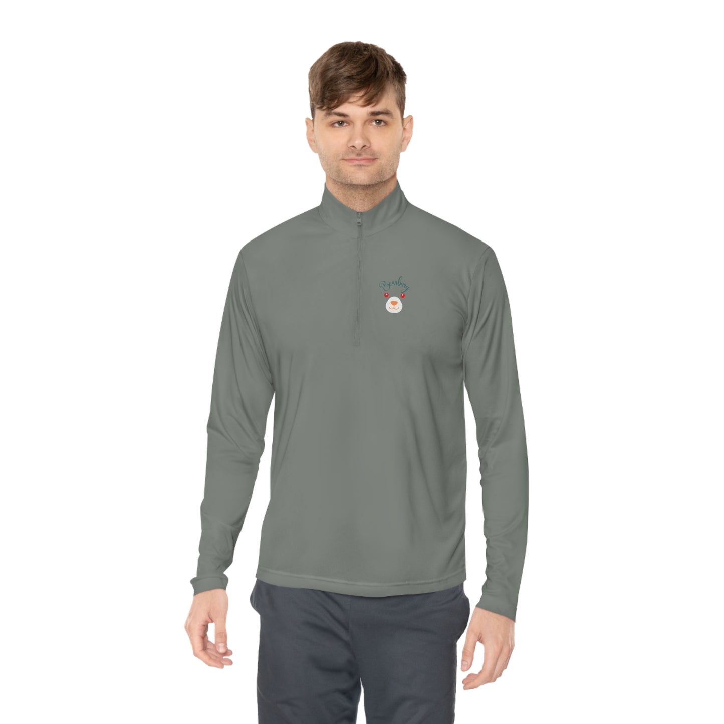 Quarter-Zip Pullover for women &  men, a lightweight and highly versatile choice for track or casual