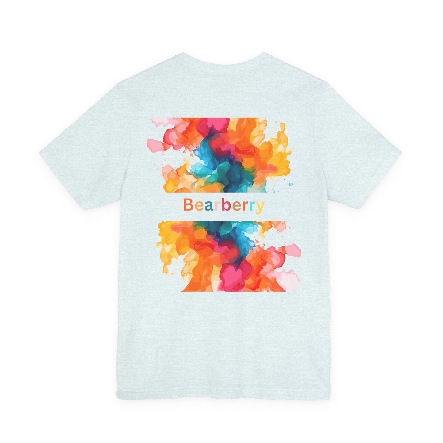 Bearberry Streetwear Tee — Colorful Skate Teddy Graphic T-Shirt