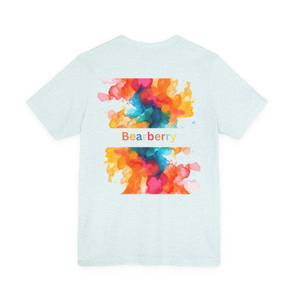 Bearberry Streetwear Tee — Colorful Skate Teddy Graphic T-Shirt