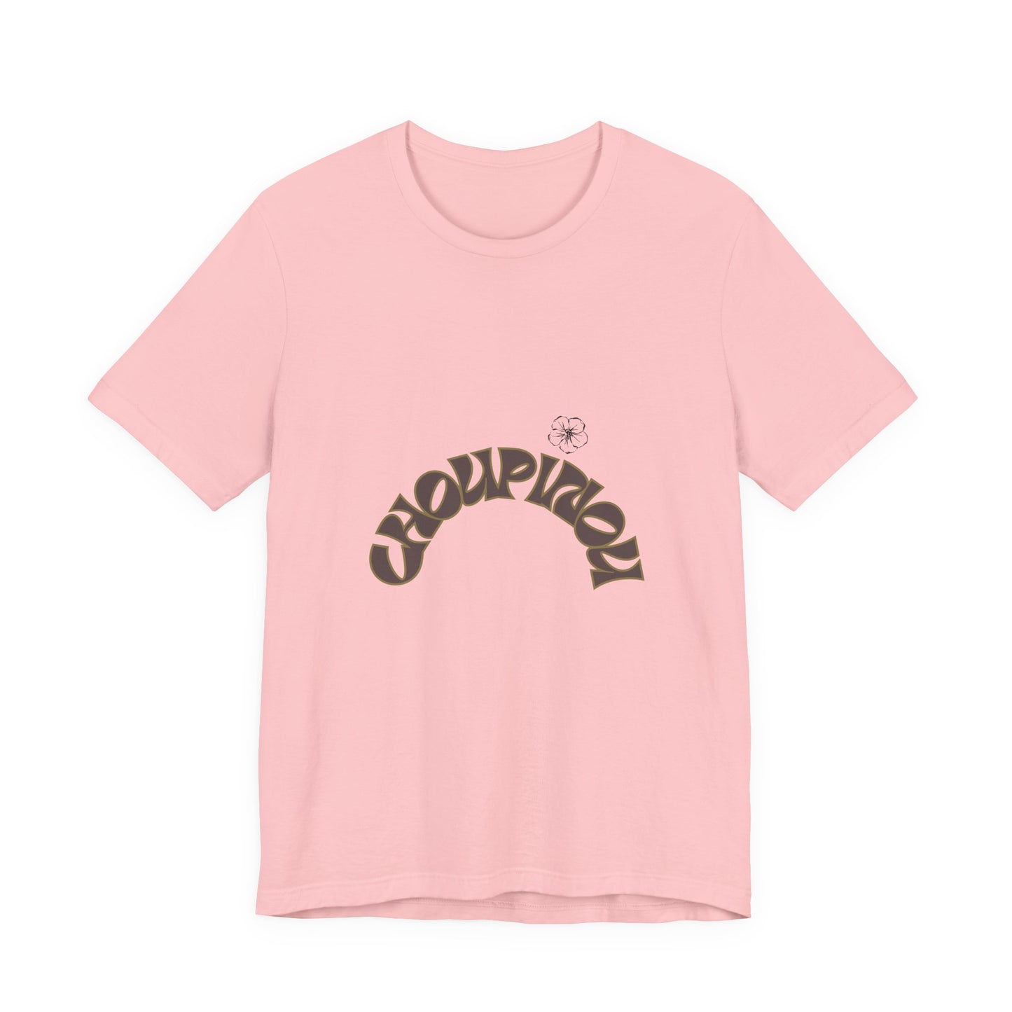 Choupinou Retro Arch Tee — Mushroom Graphic T-Shirt