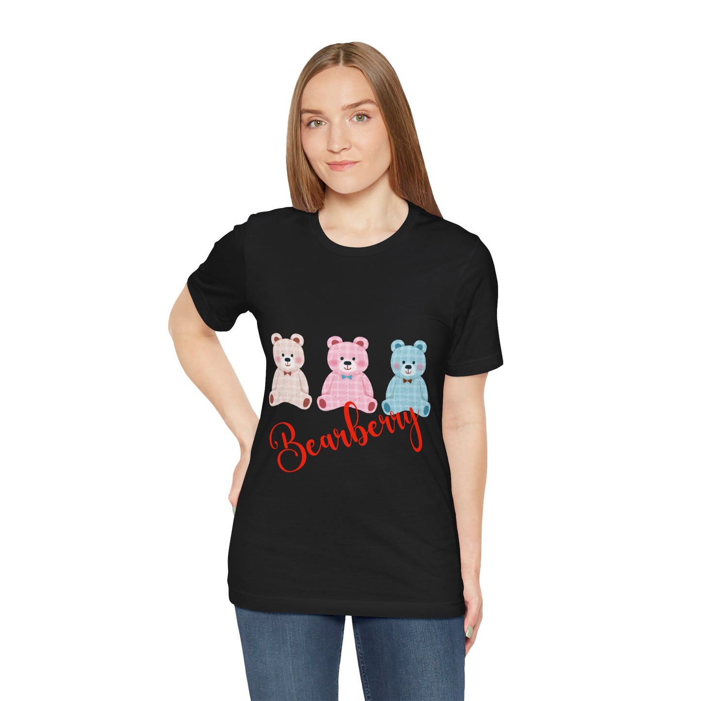 Bearberry Cute Teddy Trio Graphic Tee