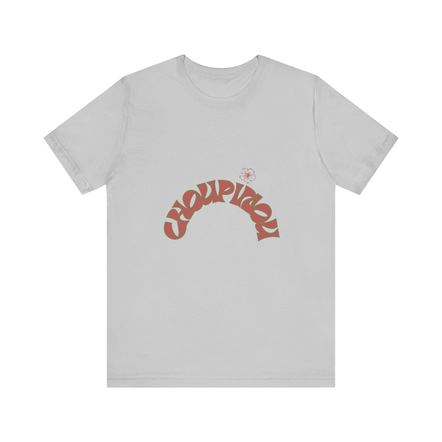 Jersey Short Sleeve Tee for women -Chopinou Premium Logo Tee – Luxury Comfort Meets Bold Design"