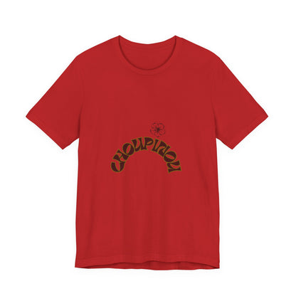 Croquignon Graphic Tee — Retro Arch Logo Short Sleeve T-Shirt
