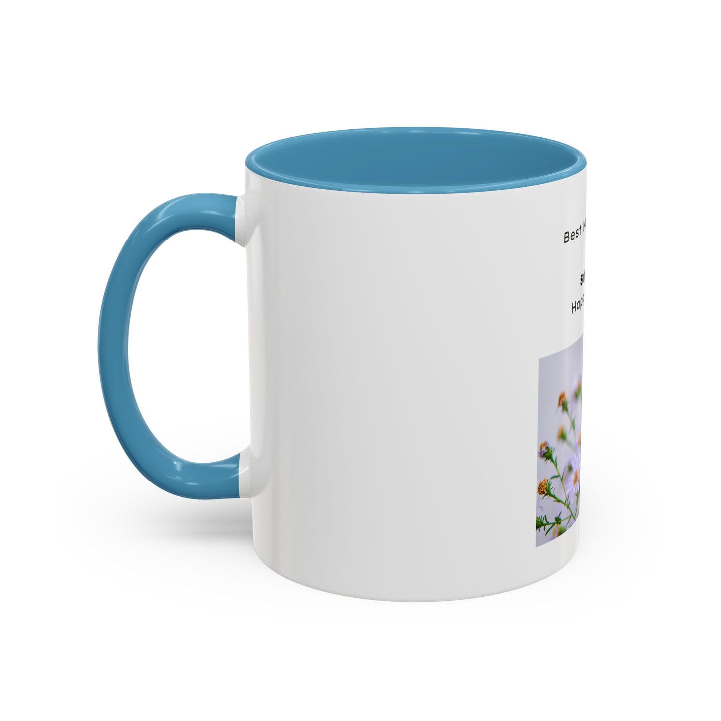 September Mom Floral Coffee Mug — "Best Mom are born in September" Mother's Day Gift (11/15oz)