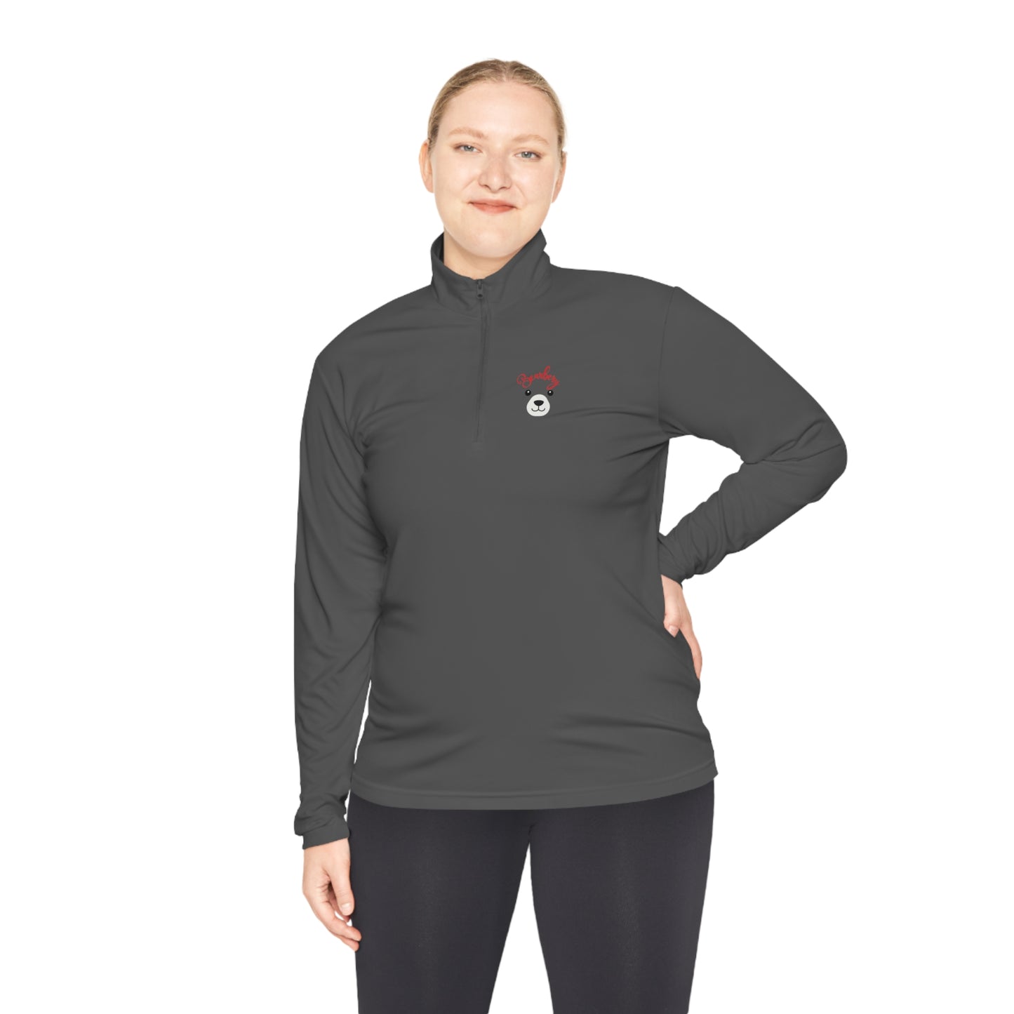 Quarter-Zip Pullover for men & women is a lightweight and highly versatile choice for track or casual outings.