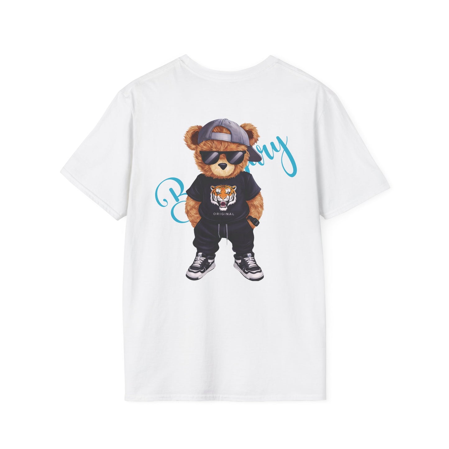 Soft Style T-Shirt for Women &  Men-Casual Bear T-Shirts: Effortlessly Cool and Comfortable