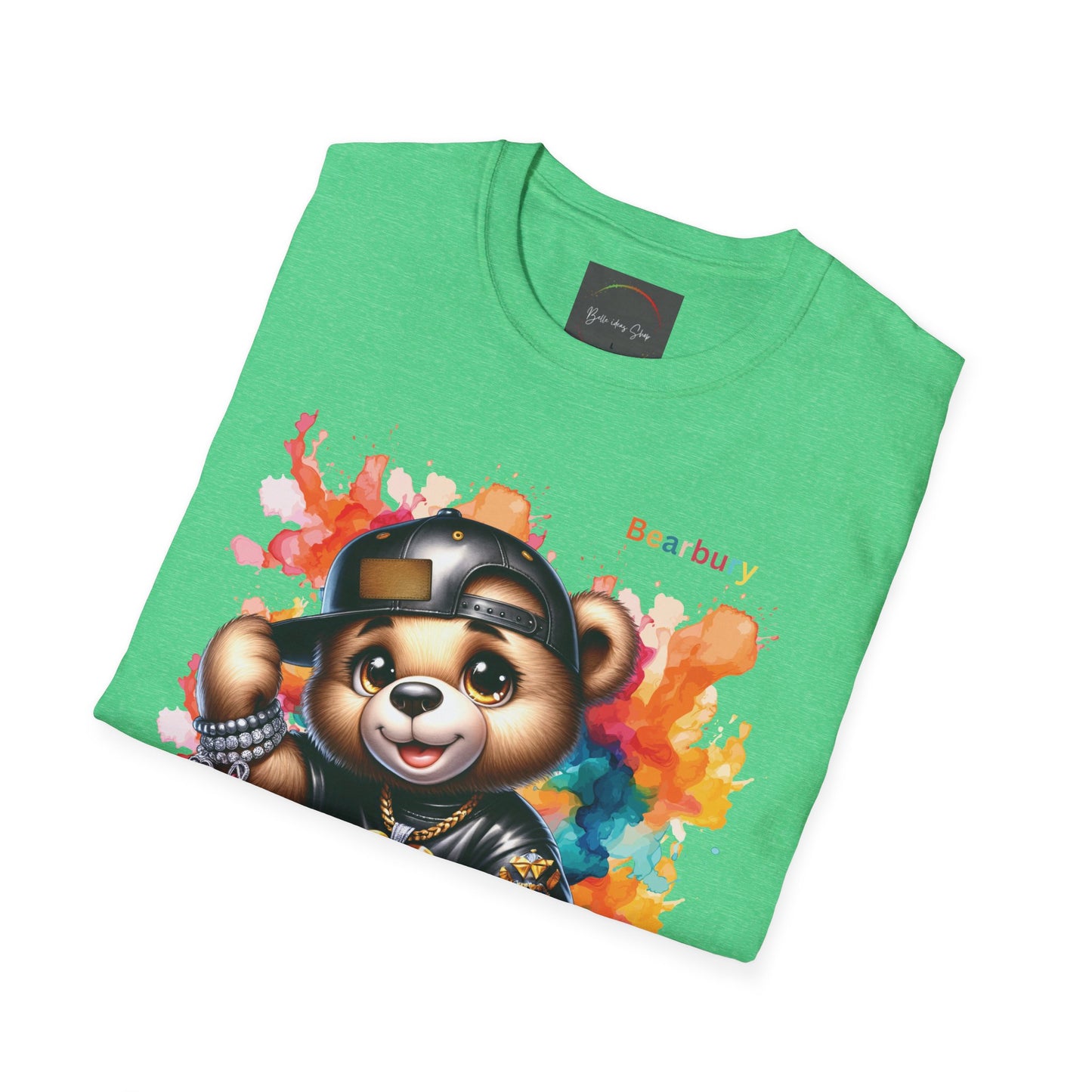 Soft Style T-Shirt for Men & Women Casual Bear T-Shirts: Effortlessly Cool and Comfortable