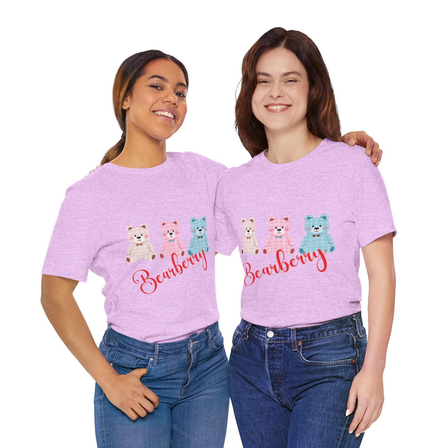 Bearberry Cute Teddy Trio Graphic Tee