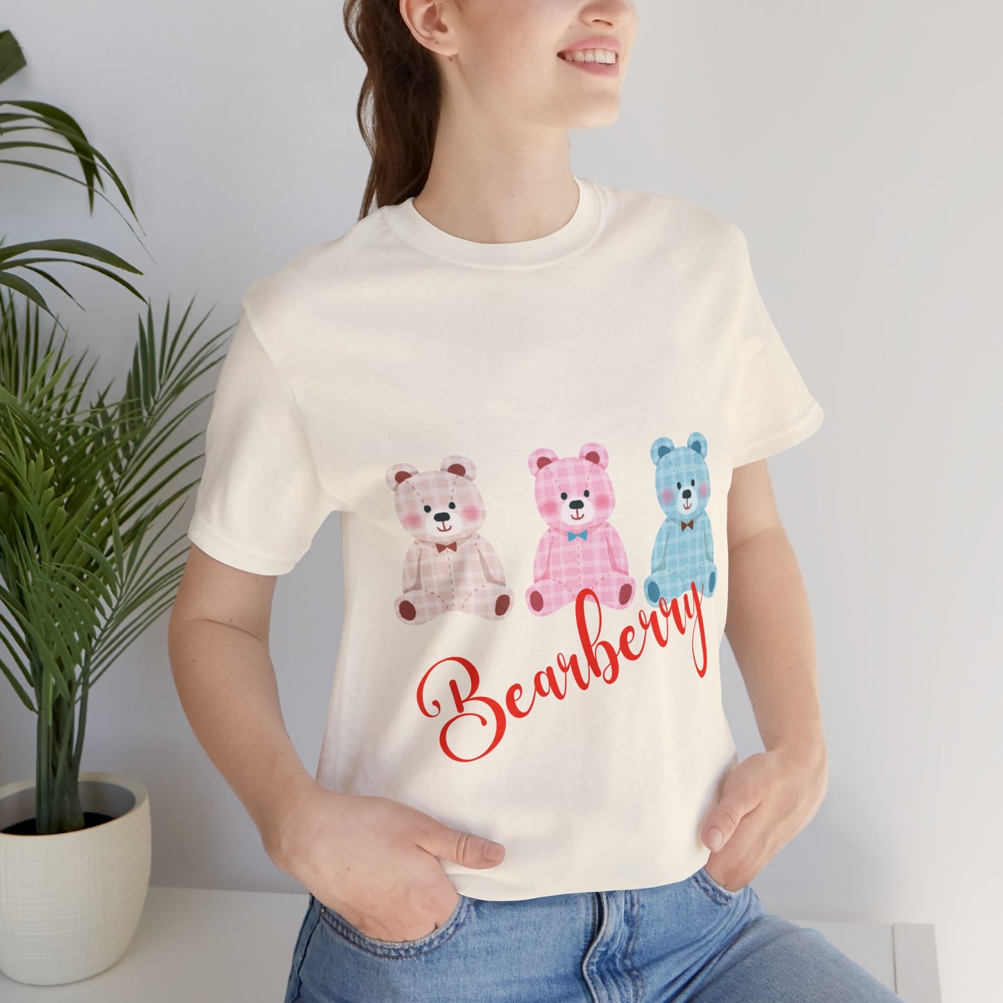 Bearberry Cute Teddy Trio Graphic Tee