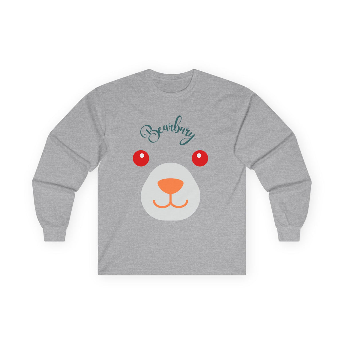 Everybody Bear Face Long Sleeve Tee