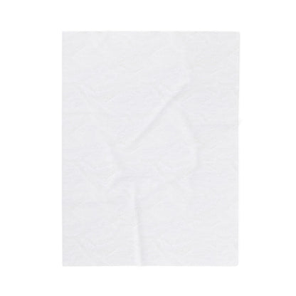 United for Equality Velveteen Blanket | IWD feminist slogan, empowerment design