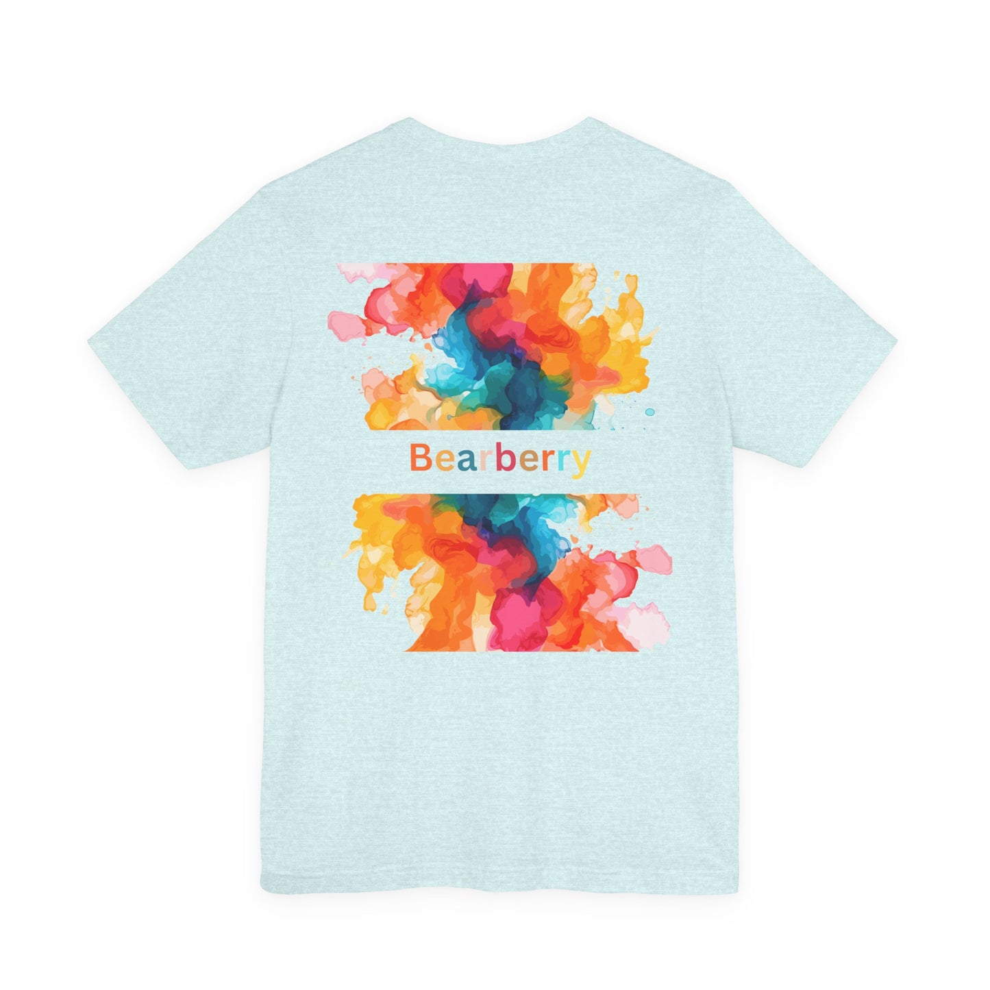 Bearberry Streetwear Tee — Colorful Skate Teddy Graphic T-Shirt