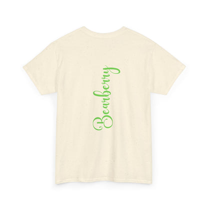 Teddy Bear Graphic Tee — Cozy Bear Illustration with 'Bearberry' Script