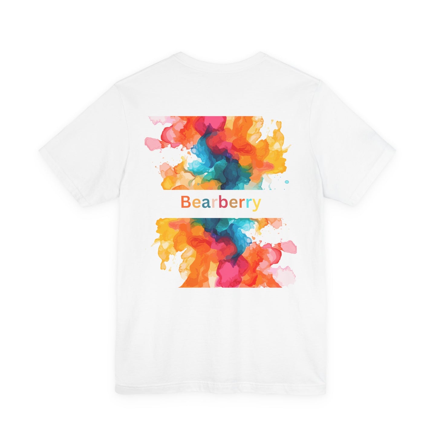 Bearberry Streetwear Tee — Colorful Skate Teddy Graphic T-Shirt