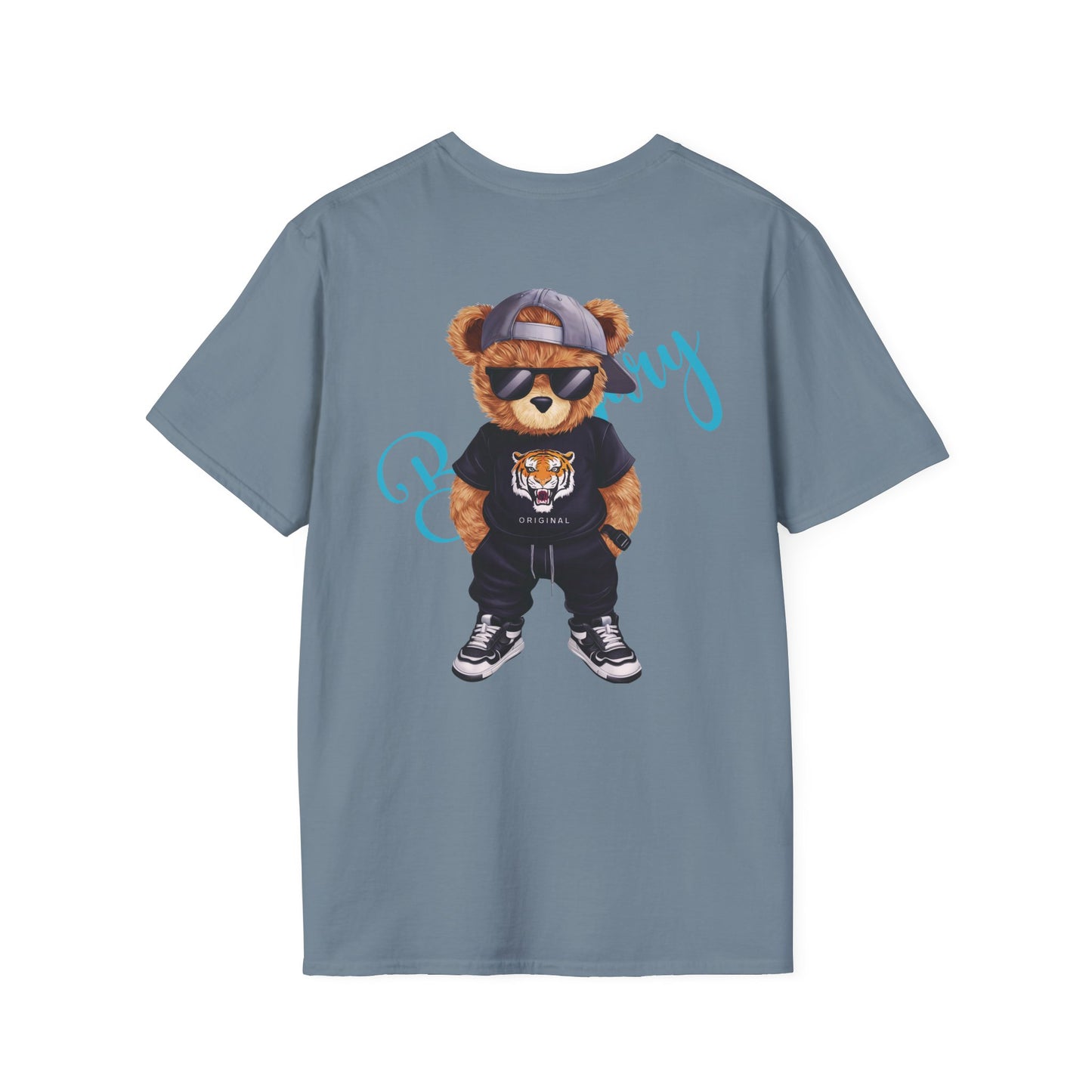 Soft Style T-Shirt for Women &  Men-Casual Bear T-Shirts: Effortlessly Cool and Comfortable