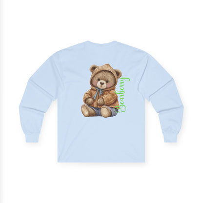Cute Teddy Bear Long Sleeve Tee