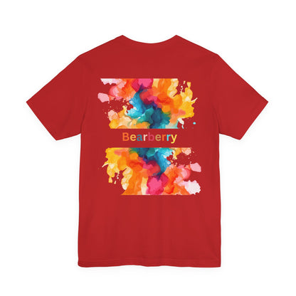 Bearberry Colorful Teddy Tee — Cute Graphic T‑Shirt