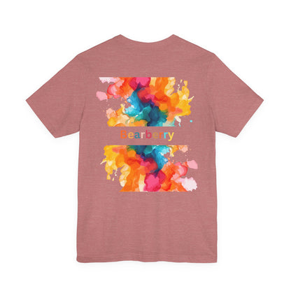 Bearberry Colorful Teddy Tee — Cute Graphic T‑Shirt