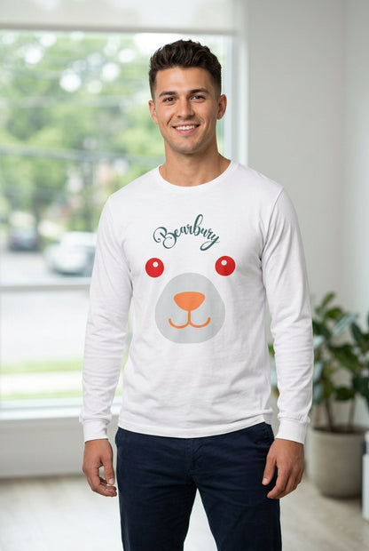 Everybody Bear Face Long Sleeve Tee