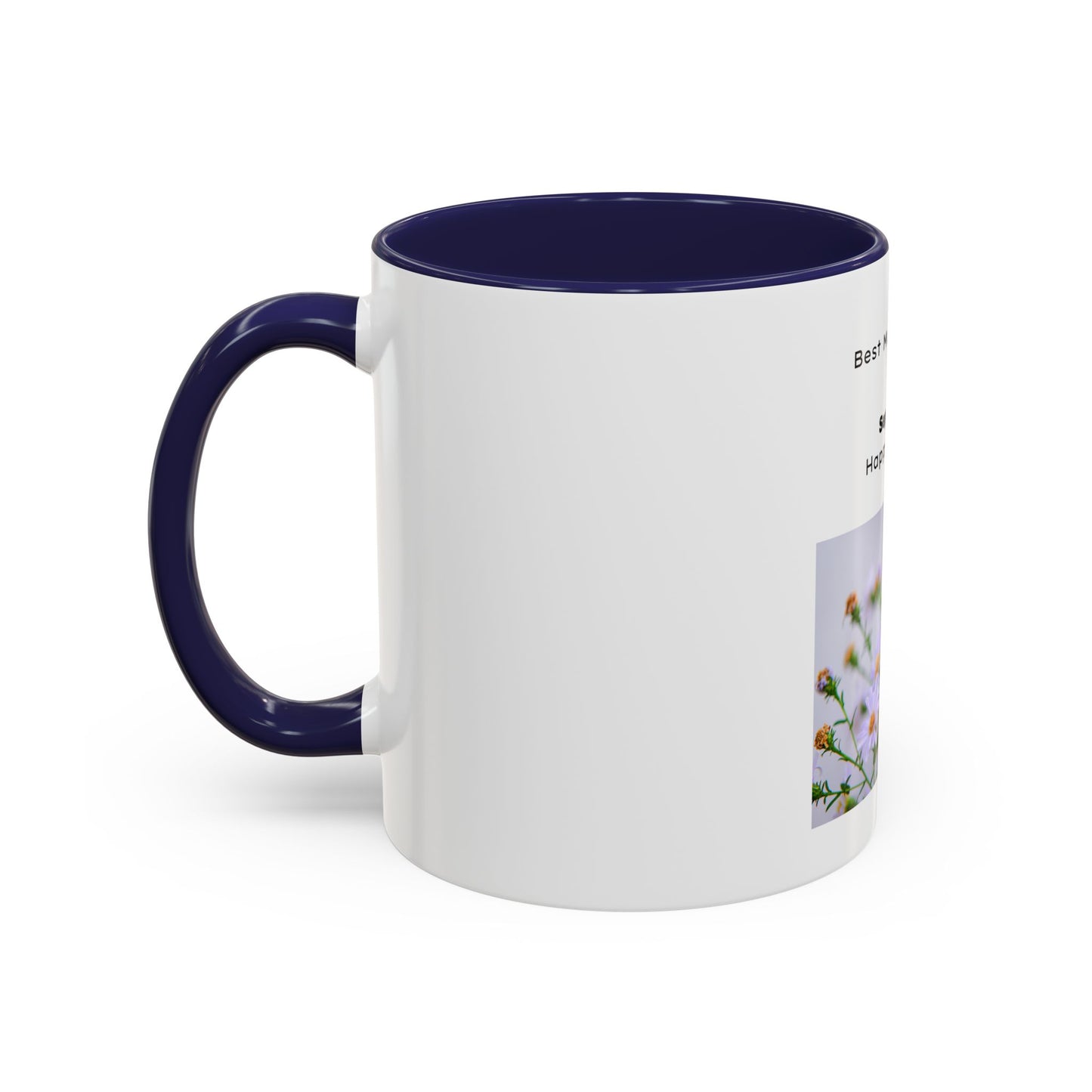 September Mom Floral Coffee Mug — "Best Mom are born in September" Mother's Day Gift (11/15oz)