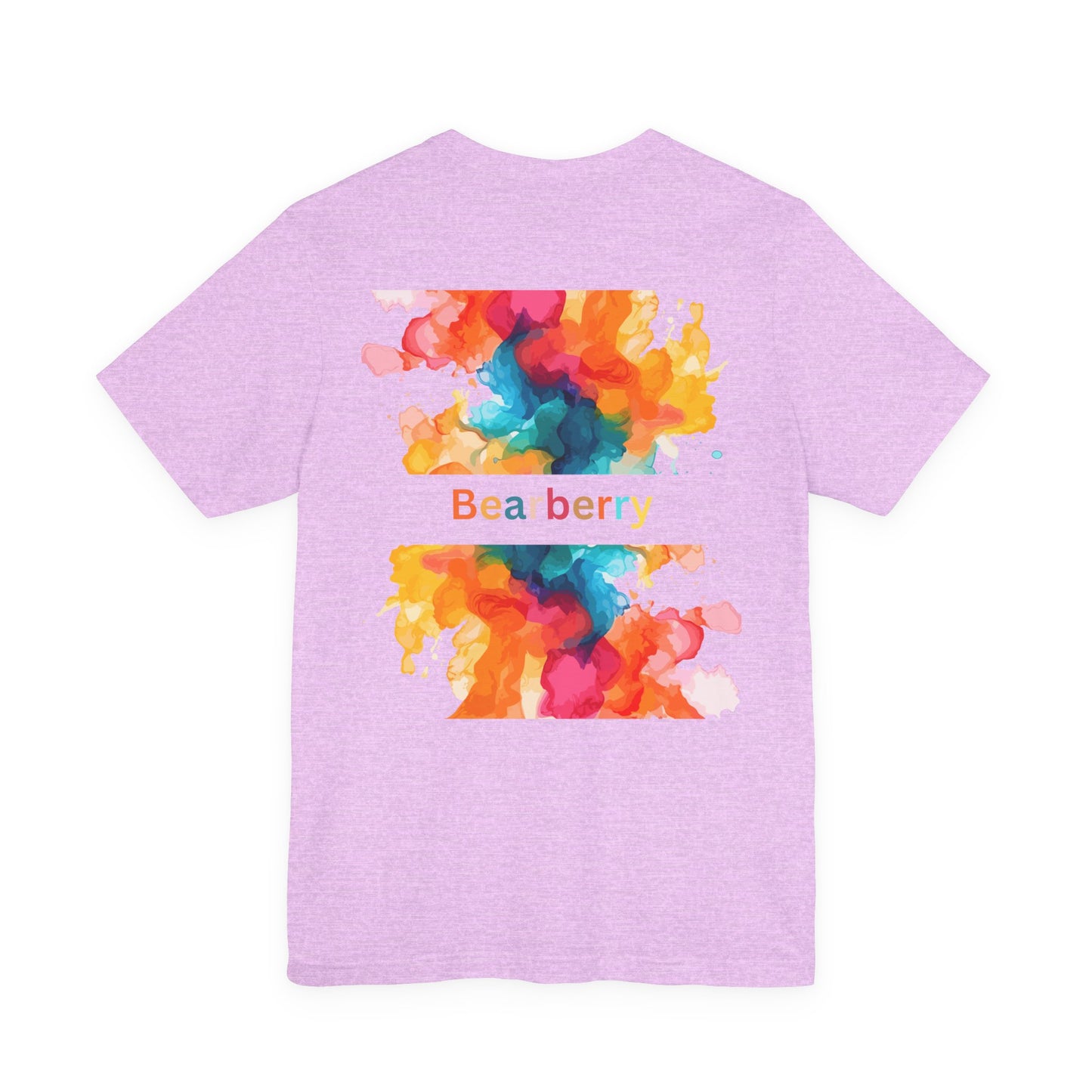 Bearberry Streetwear Tee — Colorful Skate Teddy Graphic T-Shirt
