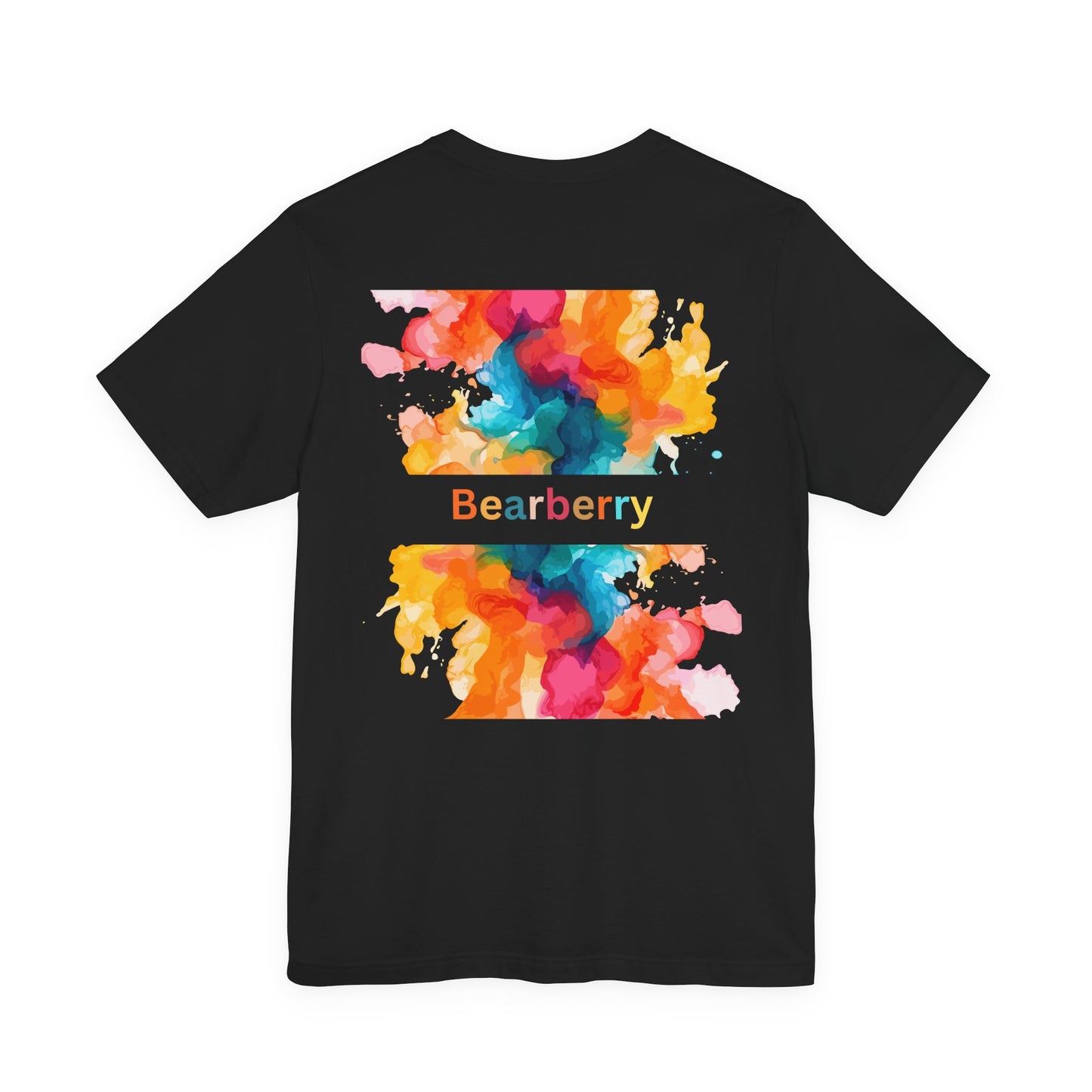 Bearberry Streetwear Tee — Colorful Skate Teddy Graphic T-Shirt
