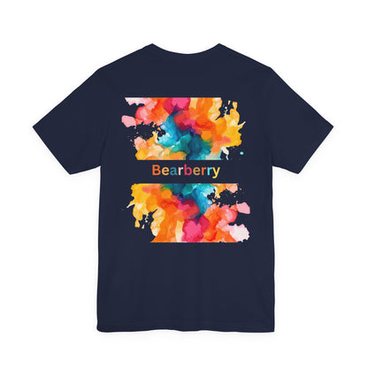 Bearberry Colorful Teddy Tee — Cute Graphic T‑Shirt