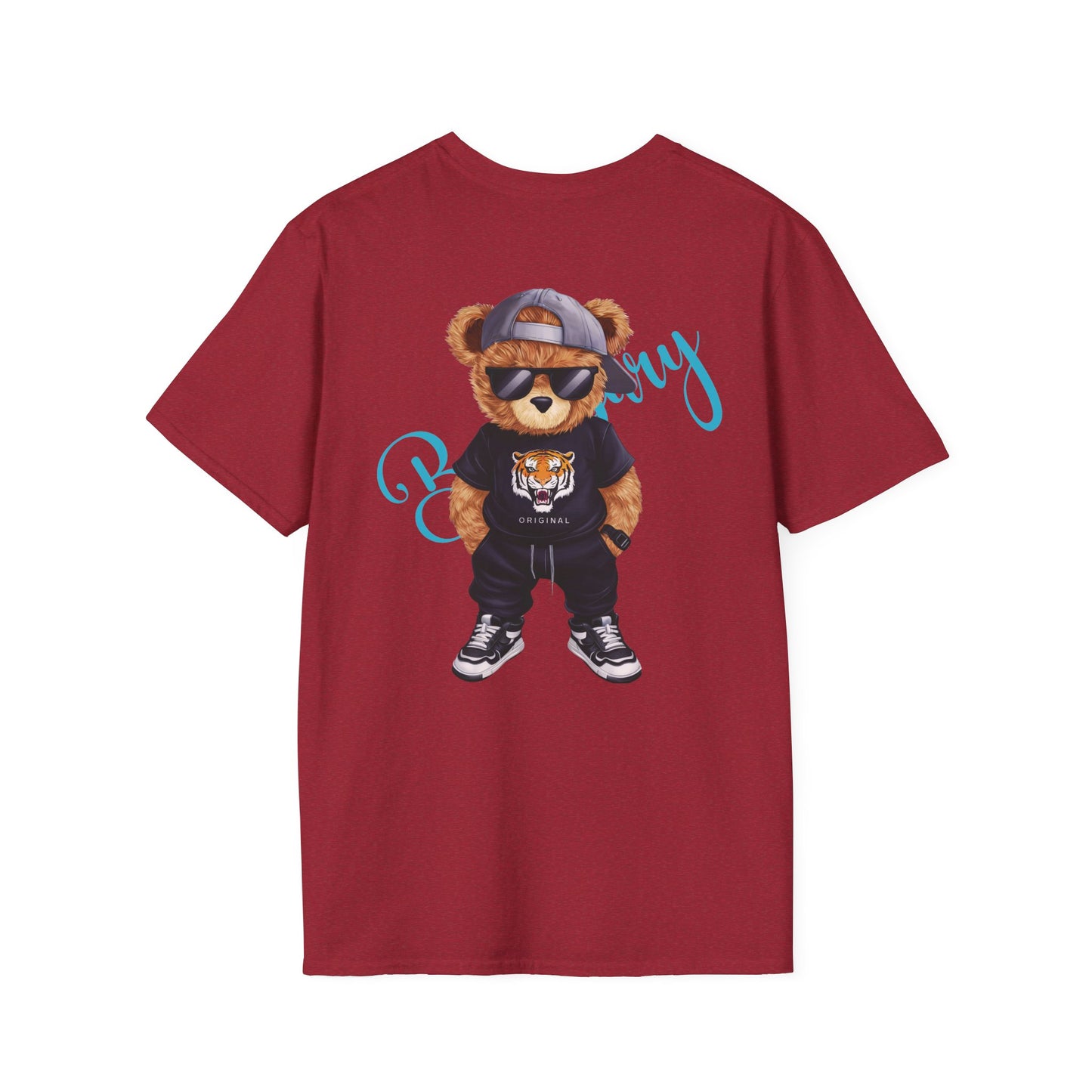 Soft Style T-Shirt for Women &  Men-Casual Bear T-Shirts: Effortlessly Cool and Comfortable