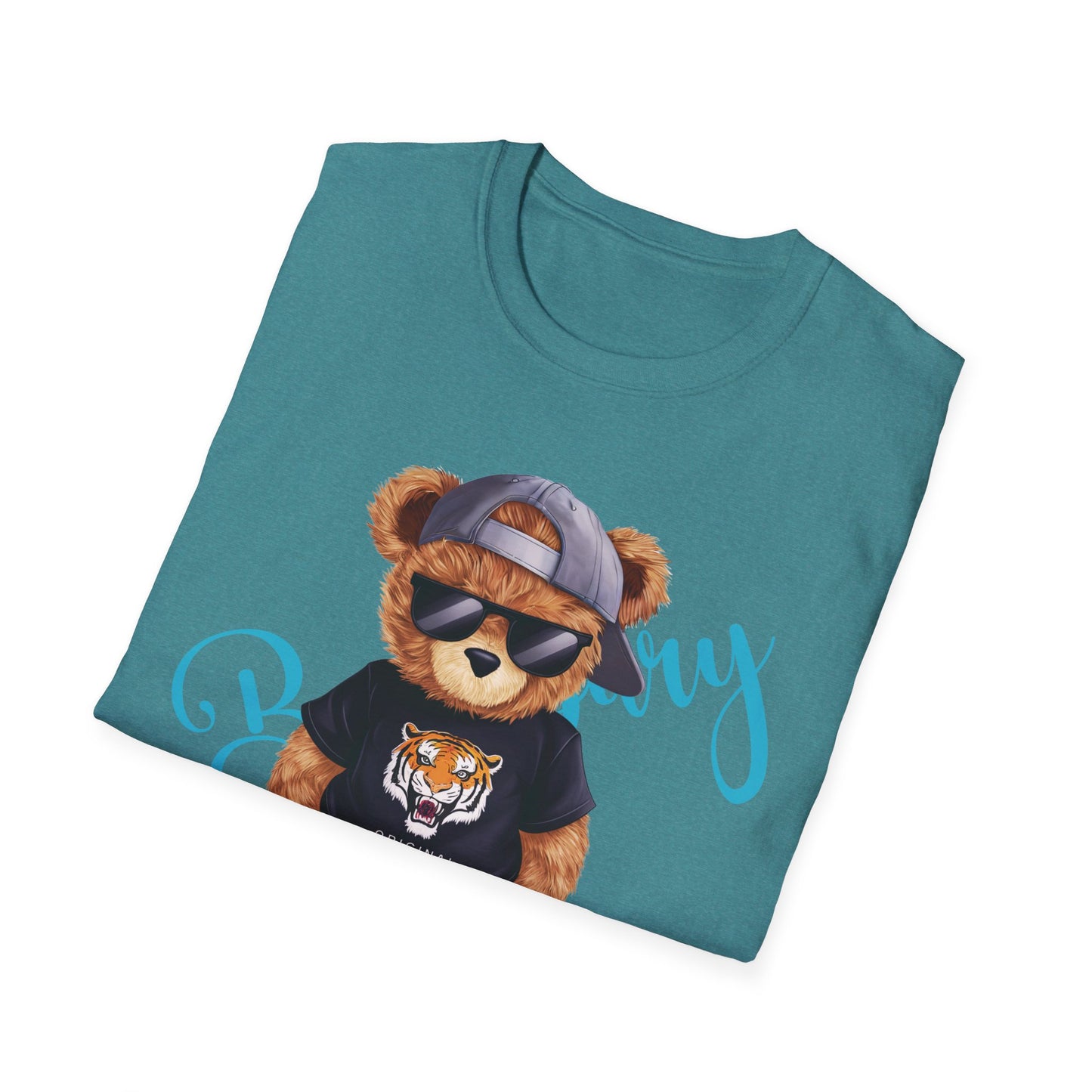 Soft Style T-Shirt for Women &  Men-Casual Bear T-Shirts: Effortlessly Cool and Comfortable