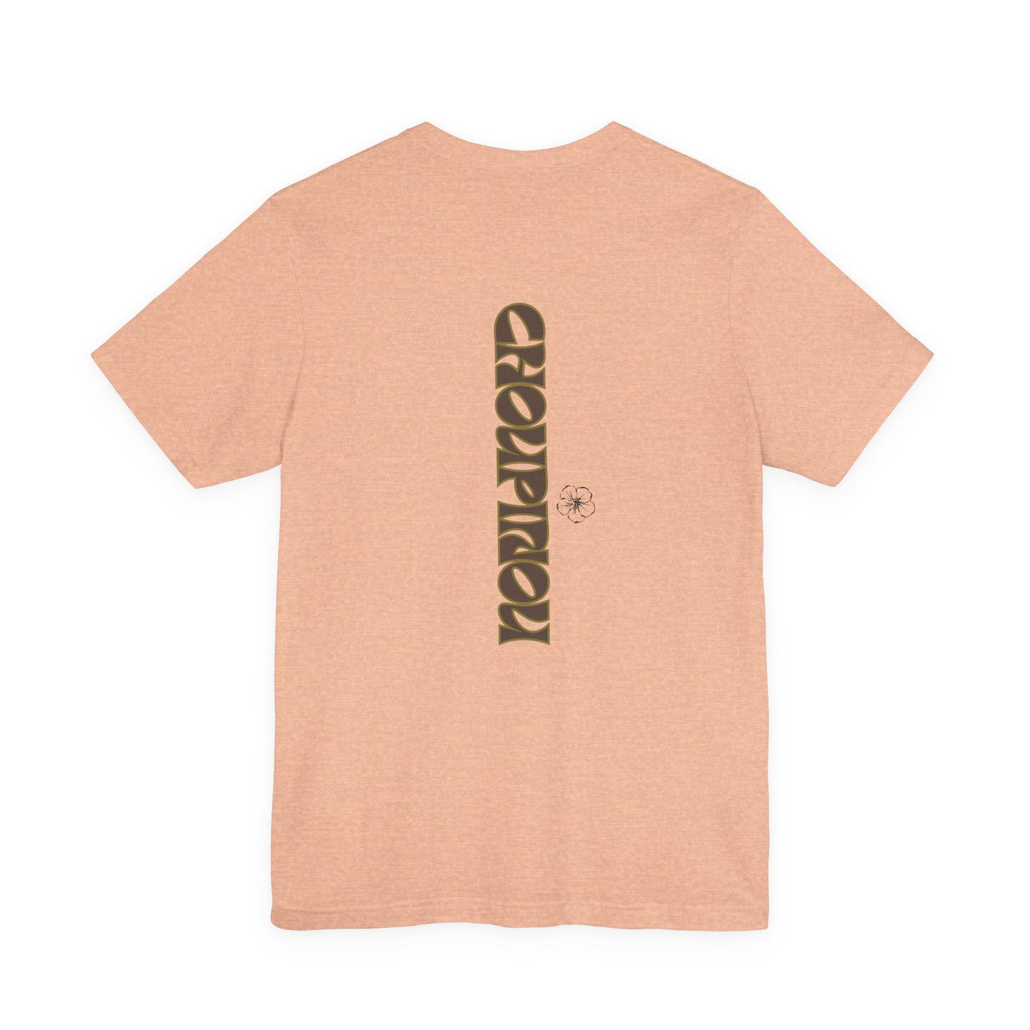Croquignon Graphic Tee — Retro Arch Logo Short Sleeve T-Shirt