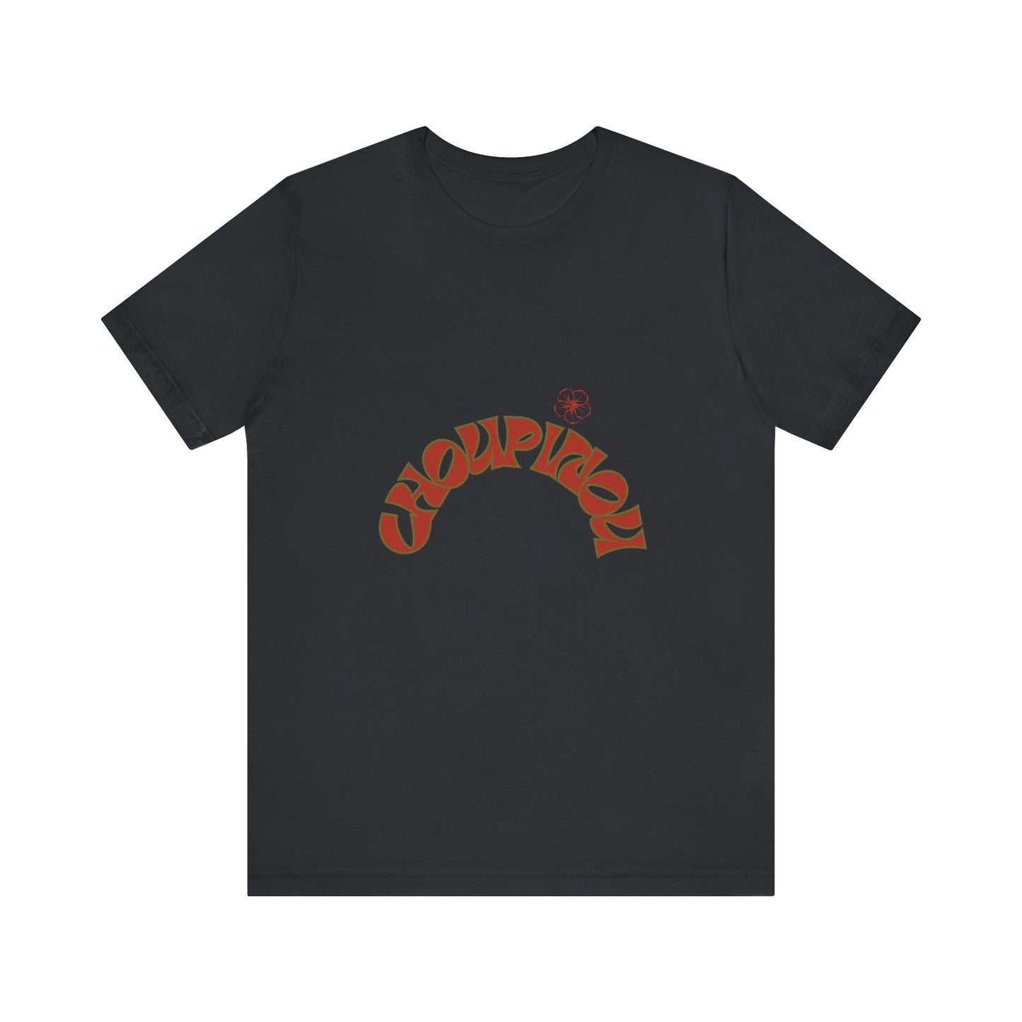 Jersey Short Sleeve Tee for women -Chopinou Premium Logo Tee – Luxury Comfort Meets Bold Design"